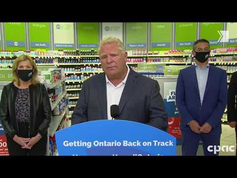 Premier Ford tell Health Canada "start approving these tests, you've had enough time" COVID 19