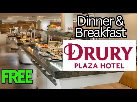 THIS is your Free DINNER and Breakfast at a Drury Plaza Hotel