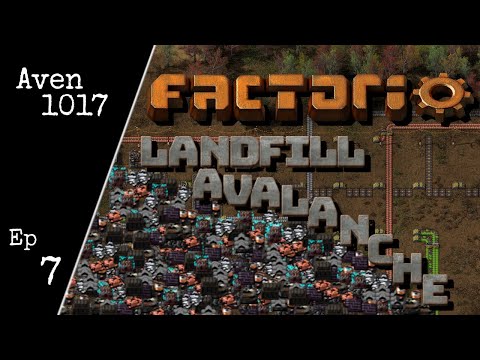 Factorio Landfill Avalanche! Ep 07: Steel scrap - MP Coop Gameplay with KatherineOfSky