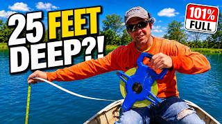 My Pond Is OVERFULL… So I Checked How Deep It Really Is!