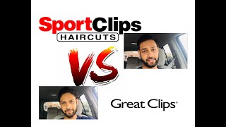 First Vlog Great Clips vs. Sport Clips Comparison (No Store Recording included)