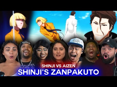 Shinji's Shikai | Bleach Ep 290, 291 Reaction Highlights