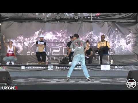 DAC VS Just Pop Talos [ Audition ] - HURRICANES BATTLE-ISM 2015 TAIWAN & POPPIN CREW BATTLE