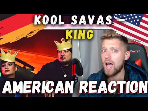 AMERICAN REACTS to GERMAN RAP! Kool Savas - King (feat. Alies) (prod. Troublemakerz)