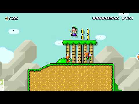 SMWGM 12: Koopa Hopping by NextGM 🍄 Super Mario Maker 2 ✹Switch✹ #apo