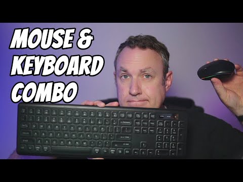 Rechargeable Mouse and Keyboard Combo with RBG lights. (Trueque)