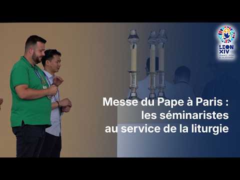 Messe du Pape à Paris : les séminaristes au service de la liturgie