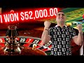 $5,000.00 Bet High Stakes Roulette In Las Vegas Casino ! Winning Huge Money At Casino Table Game