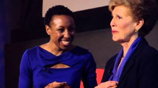 Tiffany Dufu and Marie C. Wilson at TEDxWomen 2012