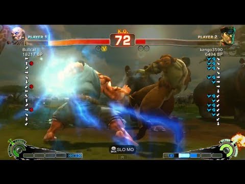 Bullcat [Gouken] vs kengo3590 [Bison] SSF4 Japanese Online Ranked Matches - Xbox Live