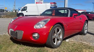 2007 Pontiac Solstice: Start Up, Exterior, Interior & Full Review
