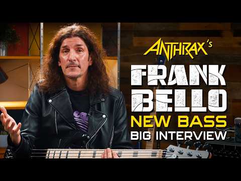 Frank Bello's New Bass + Full Interview | Spector NC-4 Black Sapphire🤘