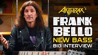 Frank Bello's New Bass + Full Interview Spector NC-4 Black Sapphire