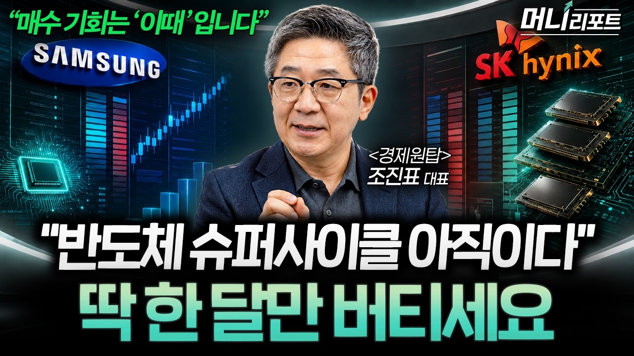 "돈 버는 규칙 바뀐다" 반도체 슈퍼사이클 '여기'까지 갈겁니다 (조진표 대표 1부) I 머니리포트