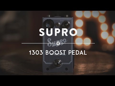 Supro 1303 Boost Pedal - 1303 Boost / Brand New image 5