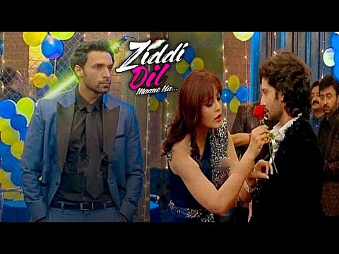 Finally karan realise he loves Monami ||  karan save monami from attack || ziddi dil maane na ||