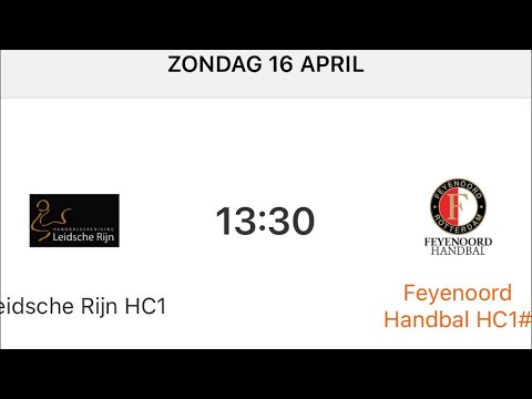 Feyenoord Handbal - Leidsche Rijn HC1