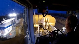 preview picture of video 'Volvo L110E Moving Sand @ Full Speed In The Dark: GoPro Hero3 Black Edition'