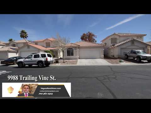 Triumph Property Management Presents 9988 Trailing Vine St.  Las Vegas, NV. 89183
