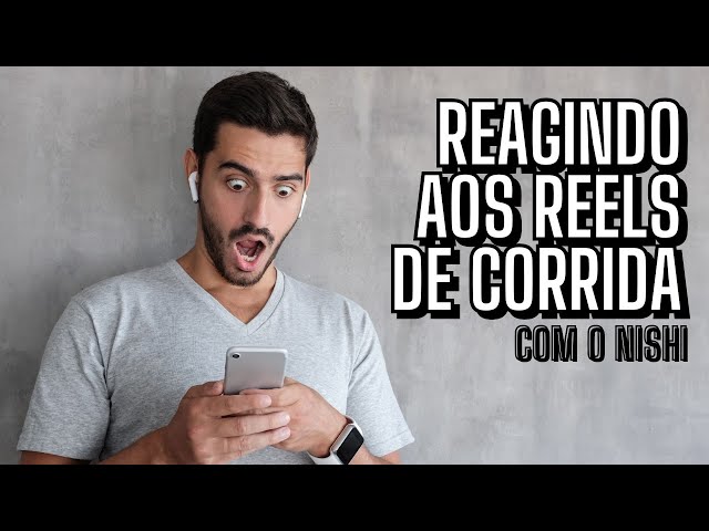 REAGINDO aos conteúdos de CORRIDA no Instagram com o Nishi
