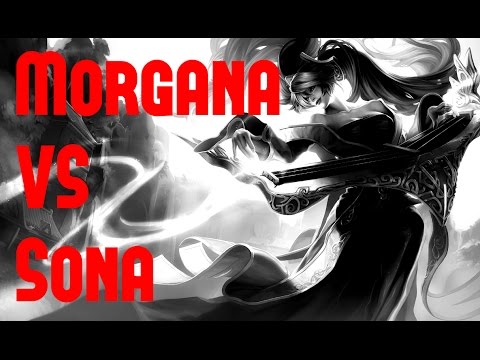 League of Legends - Morgana VS Sona, Support or Carry?