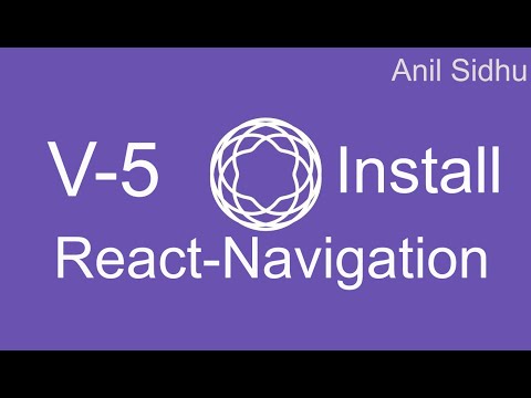 React Navigation 5 Tutorial 1 Installation