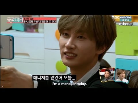 [ENG SUB CUT] 150402 Bachelor Party - Eunhyuk's Call Out to Kyuhyun