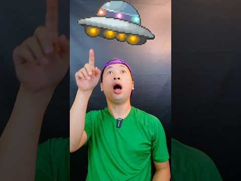 Ketemu UFO Terbang🛸 #videolucu #bendaunik #ufo #mainanunik