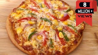 Atta Pizza In Kadhai | No Maida, No Yeast, No Oven |Healthy Wheat Pizza | Pizza Without Yeast & Oven