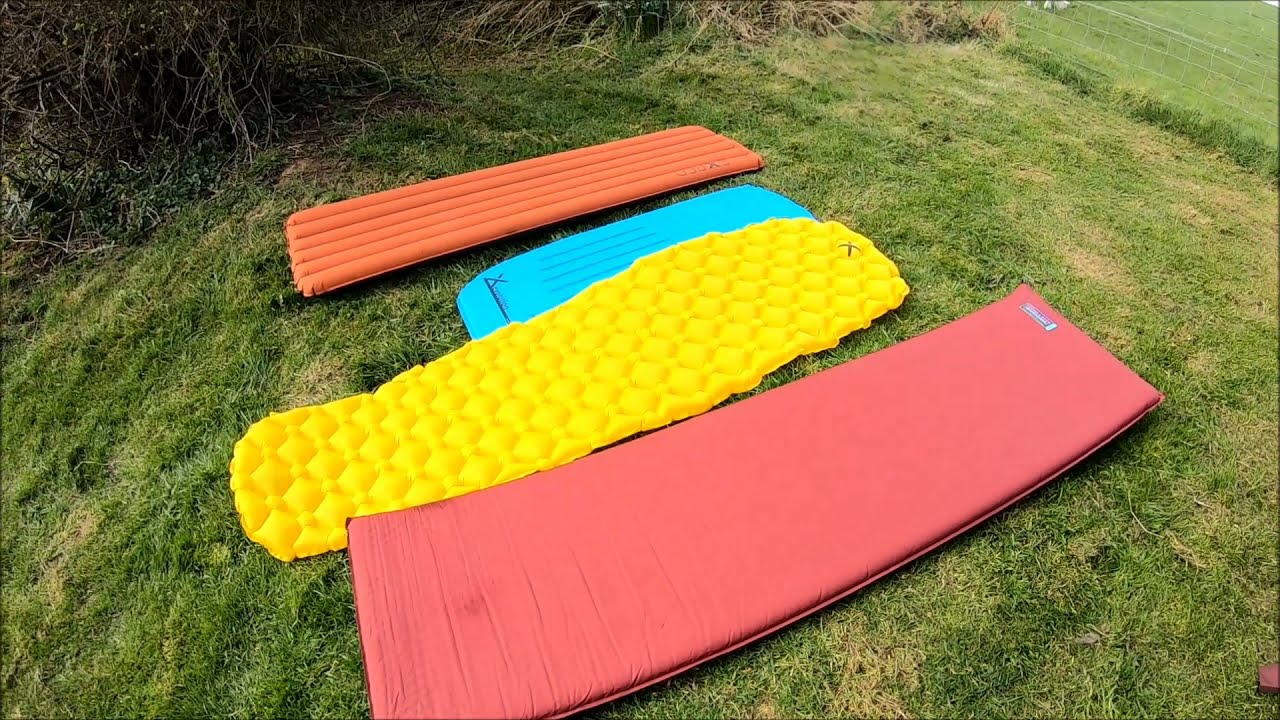 Original Thermarest , OEX Evolution Prowl 3/4 , Exped Synmat 7.5 basic, OEX Traverse IMX, camp mats.