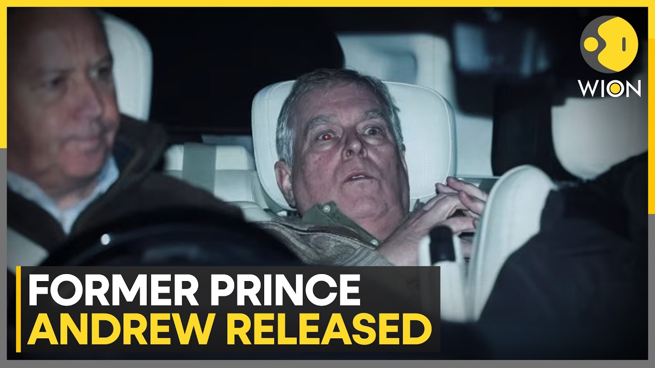 Epstein Files Probe: Former Prince Andrew Released from Custody | WION