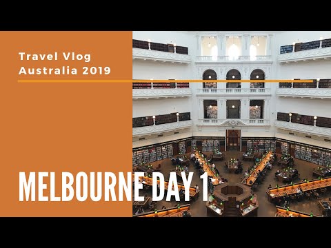Melbourne City Library, Shopping, Target Australia | Melbourne Day 1