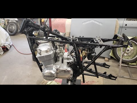 1973 Honda CB750 Mild Custom and Restoration on a great Classic Motorcycle