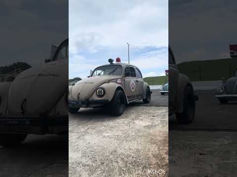 Momentos da carreata do Dia Nacional do Fusca