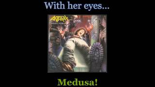 Anthrax - Medusa - Lyrics / Subtitulos en español (Nwobhm) Traducida
