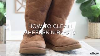 Easy Way to Clean Sheepskin Boots