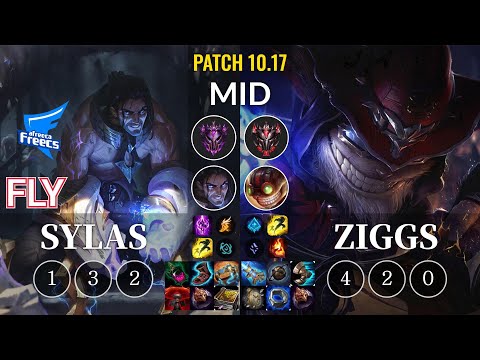 AF Fly Sylas vs Ziggs Mid - KR Patch 10.17