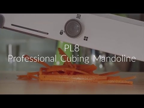 Cubing Mandoline. PL8 by Progressive Cubing Mandoline, Non-Skid Feet, Slice, Julienne