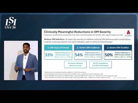 Vedang Kothari, MuReva PT - LED photobiomodulation for oral mucositis care | LSI USA '26