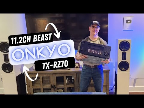 Onkyo TX-RZ70 11.2CH AV Receiver Unboxing Overview