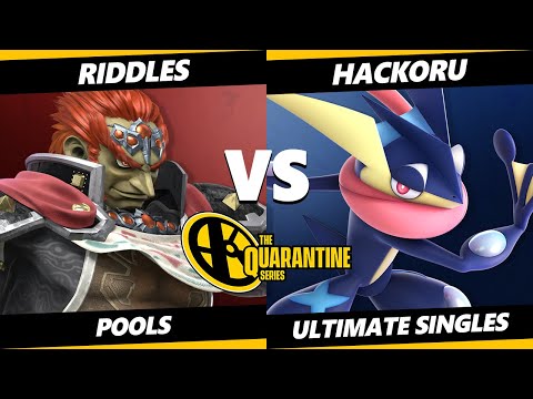 Quarantine Random Major Pools - EMG | Riddles Vs. BDG | Hackoru - SSBU Singles
