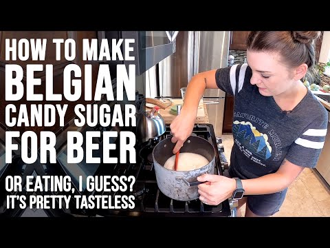 How to Make Belgian Candy Sugar for Homebrew