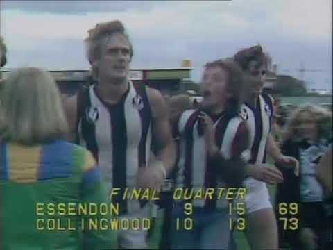 Peter Moore Gives The Essendon Fans A Farewell Round Five 1980