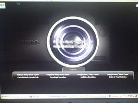 Jogar no Video Game é no Projetor Benq
