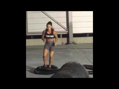 Chris Cyborg training for UFC debut. UFC 198