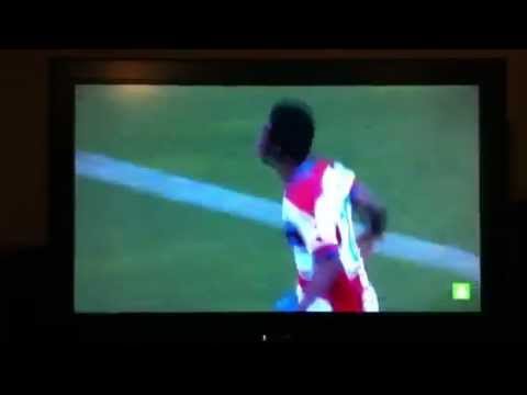 Granada vs Villarreal 1-0 Gol de Uche 2011