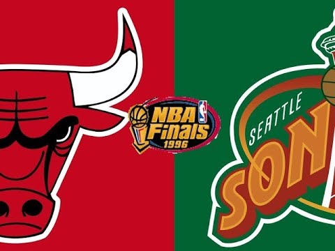 Chicago Bulls - Seattle SuperSonics_Game 6 1996 NBA Finals