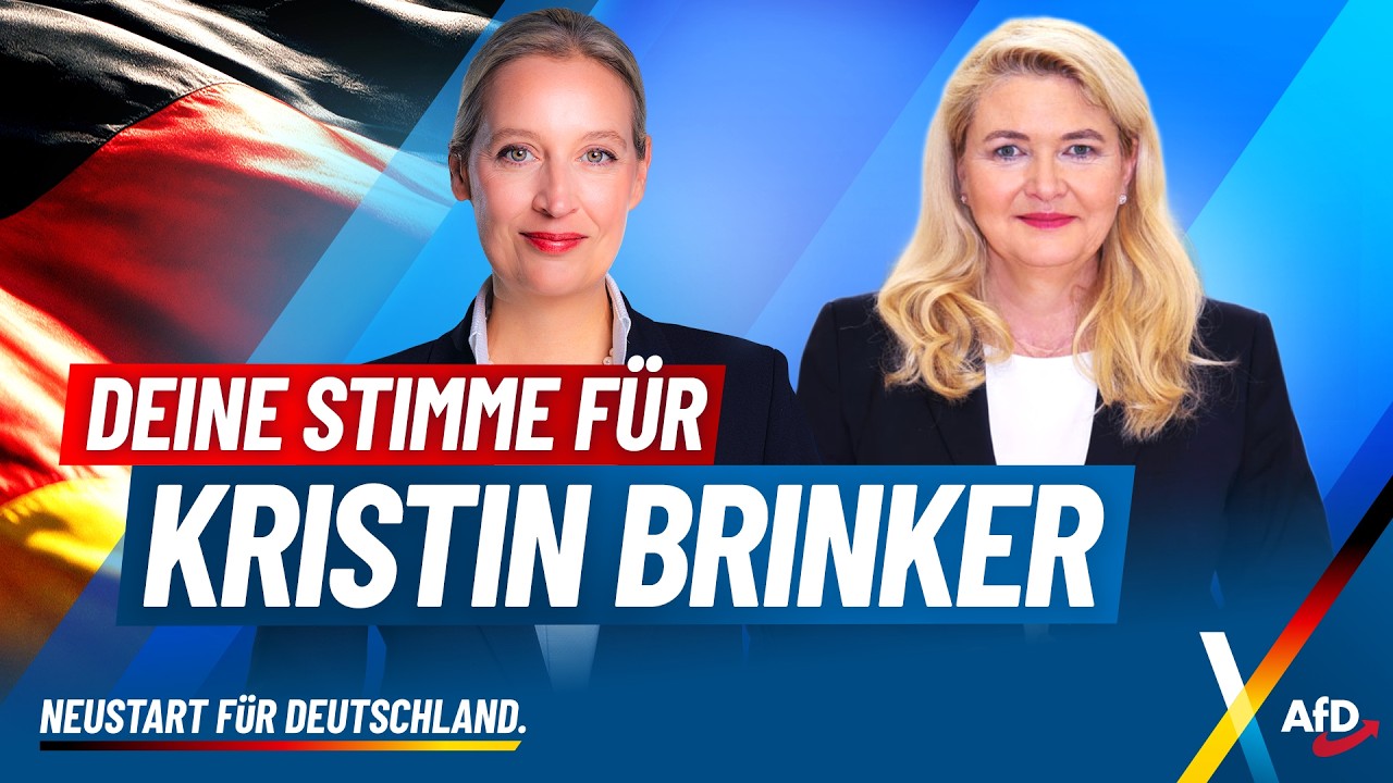 Deine Stimme für Kristin Brinker und die AfD!