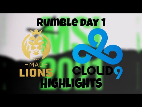 C9 vs MAD Highlights | MSI 2021 Rumble Group Day 1 | Cloud9 vs MAD Lions