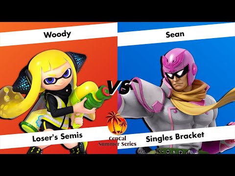 CCSS#5 - Loser's Semis - Woody (Joker, Inkling) vs Sean (Captain Falcon)